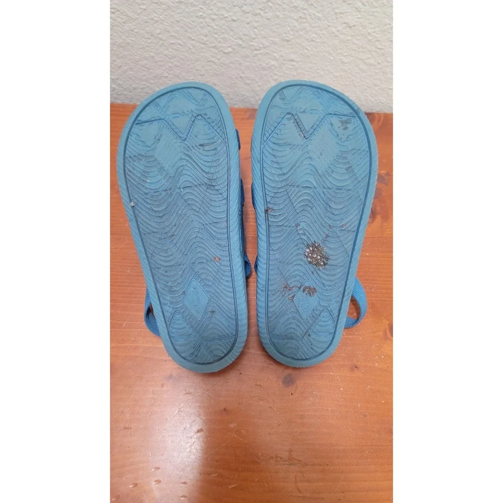 CHACO KIDS BLUE CHILLOS  SPORT  SLIP‎ ON ADJUSTABLE CASUAL SANDALS SIZE 4